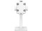 Soporte de Escritorio Manhattan para Tablet, Antirrobo. Color Blanco.