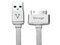 Cable Dock Connector de 30 Pines de Apple a USB 2.0, 1m. Color Blanco.