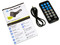Transmisor de FM para Automóvil Acteck Transbit T400, Compatible con tarjetas SD, USB y 2.5mm incluye control remoto.