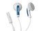 Audífonos Genius Blueberry con control de volumen para MP3