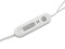 Audífonos Manhattan para dispositivo móvil, cable de 2m, Color Blanco