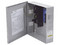 Fuente de poder ALTRONIX dual para 8 cámaras, voltaje de entrada de 115 VCA, con capacidad de batería de respaldo.