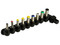 Adaptador de Corriente Universal Manhattan para Auto con puntas intercambiables            