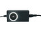Cargador para laptop Universal Perfect Choice con regulador automático de voltaje, 8 puntas intercambiables y puerto USB de carga.