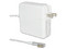 Cargador Para Macbook POWE ADA-F01-PW de 60W, 16.5V 3.65A, Magsaf 1 tipo L. Color Blanco.