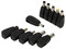 Adaptador de Corriente Universal de 90W con 11 puntas intercambiables.   