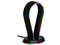 Base para Audifonos 4gamers Light-Up con 2 Puertos USB. Color Negro