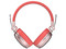 Audífonos Tipo Diadema Acteck Luxe Chic HP710, Respuesta de Frecuencia 20Hz - 20kHz, Bluetooth, Color Rojo.