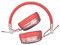 Audífonos Tipo Diadema Acteck Luxe Chic HP710, Respuesta de Frecuencia 20Hz - 20kHz, Bluetooth, Color Rojo.