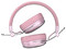 Audífonos Tipo Diadema Acteck Luxe Chic HP710, Respuesta de Frecuencia 20Hz - 20kHz, Bluetooth, Color Rosa.