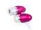 Audífonos Acteck Earbuds Super Hi-Fi EB650. Color Rosa