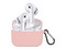 Audífonos Inalámbricos Argomtech Skeipods E70 con Estuche de carga, Bluetooth 5.1, Resistente al agua. Color Rosa.