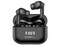 Audífonos Inalámbricos Argomtech SkeiPods E86 True Wireless, Con Estuche de Carga, Bluetooth, Cancelación de ruido ENC, Color Negro.