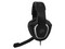 Audífonos con micrófono Balam Rush Magma, 3.5mm, LED blanco. Color Negro.