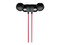 Audífonos con micrófono BeatsX, batería recargable, Bluetooth, color Negro/Rojo.