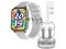 Kit de Audífonos Internos  y Smartwatch Binden Kulest Kit, Con Estuche de Carga, Bluetooth, Color Blanco.