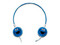 Audífonos tipo diadema Brobotix, 3.5mm, diseño de Come Galletas Azul.