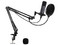 Kit de Micrófono de condensador profesional BRobotix con Brazo de suspensión ajustable.