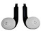 Audífonos internos con micrófono Easy Line, 3.5mm. Color Blanco/Negro.