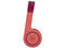 Audífonos con micrófono Easy Line, respuesta de frecuencia 20-20,000 Hz, Bluetooth, 3.5mm, Color Rosa.