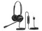 Audífonos Tipo Diadema Fanvil HT302U, Respuesta de Frecuencia  de 150Hz-6400Hz, USB, Tecnología antishock, Color Negro.