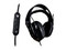 Audífonos con micrófono Game Factor HSG500, Respuesta de Frecuencia 18Hz-20KHz, 3.5mm. Color Negro.