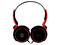 Audífonos con micrófono Getttech, rango de Freguencia 20Hz-20000Hz, 3.5mm. Color Rojo/Negro.