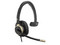 Audífonos Tipo Diadema Monaural HP Poly Mission 815, Respuesta de Frecuencia 20Hz - 20kHz, USB Tipo A. Color Negro.