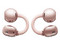 Audífonos Inalámbricos Huawei FreeClip 2, Rango de Frecuencia de 20Hz a 20KHz, Bluetooth 6.0, Carga Inalámbrica. Color Oro Rosa.