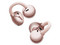 Audífonos Inalámbricos Huawei FreeClip 2, Rango de Frecuencia de 20Hz a 20KHz, Bluetooth 6.0, Carga Inalámbrica. Color Oro Rosa.