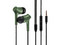 Audífonos Hune Bosque, Respuesta de frecuencia 20Hz-20kHz, 3.5mm. Color Verde.
