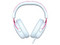 Audífonos con Micrófono Gamer HyperX Cloud II, USB. Color Blanco con Rosa.
