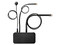 Adaptador Jabra LINK 14201-35 para teléfonos Avaya. Color Negro.