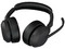 Audífonos Inalámbricos tipo Diadema Jabra Evolve2 55 Link380c UC Stereo, Respuesta de frecuencia 20-20000Hz, Bluetooth 5.2, Receptor USB. Color Negro.