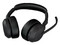 Audífonos Inalámbricos tipo Diadema Jabra Evolve2 55 Link380c MS Stereo, Respuesta de frecuencia 20-20000Hz, Bluetooth 5.2, Receptor USB. Color Negro.