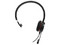Auricular Monoaural Jabra, Evolve 20SE MS, Alámbrico, USB, Color Negro.