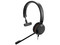 Auricular Monoaural Jabra, Evolve 20SE MS, Alámbrico, USB, Color Negro.