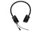Audífonos con micrófono Jabra Evolve 20 Duo, USB. Color Negro.