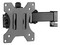 Soporte VESA Klip Xtreme con brazos articulados para 2 Pantallas de 13 a 32 Pulgadas.