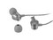Audífonos Alámbricos Lenovo 110, Respuesta de Frecuencia 100 - 20 kHz, 3.5mm. Color Gris.