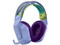Audífonos con micrófono inalámbricos Gamer Logitech G733 LightSpeed, Iluminación RGB, USB. Color Violeta.