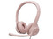 Audífonos con Micrófono Logitech H390, Respuesta de Frecuencia 20-20000Hz, USB. Color Rosa.