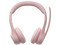 Audífonos Tipo Diadema Logitech Zone 300, Con Micrófono, Respuesta de Frecuencia 50Hz - 20kHz, Bluetooth, Color Rosa.