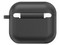 Funda Protectora MYBAT de Silicon para AirPods 3 Gen, Color Negro.
