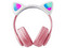 Audífonos inalámbricos MyBat Katchy Kitty RFHSBTST111, Rango de Respuesta de 20Hz - 20KHz, Bluetooth 5.3. Color Rosa.