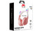 Audífonos inalámbricos MyBat Katchy Kitty RFHSBTST111, Rango de Respuesta de 20Hz - 20KHz, Bluetooth 5.3. Color Rosa.
