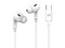 Auricular, MYBAT, Manos Libres, Conexión USB-C, Audio Digital, Alámbrico.
