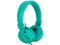 Audífonos con micrófono MOBIFREE Colors, Respuesta de Frecuencia 70-20KHz, con función de manos libres, color Aqua.