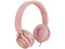 Diadema con Micrófono Mobifree Metallic MB-02011 respuesta de frecuencia 20-20KHz. Color Rosa.