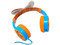 Audífonos Alámbricos Tipo Diadema Necnon NBHK-PUPPY Kids, Jack 3.5 mm , Color Azul.